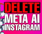 how to delete meta ai on instagram