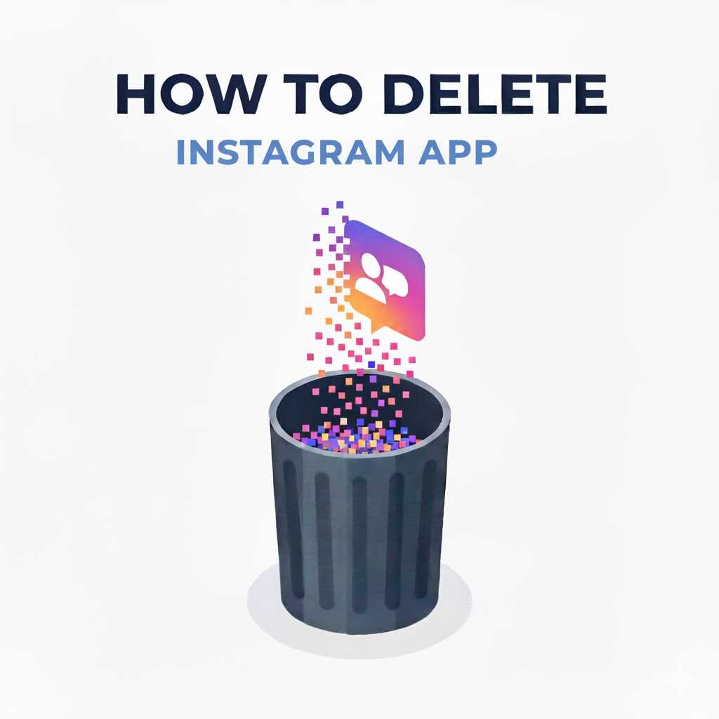 How to Delete Instagram App