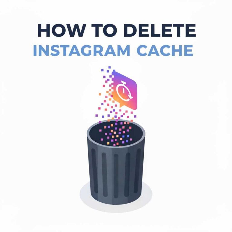 How to Delete Instagram Cache